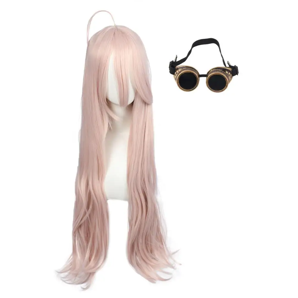 MeetLife Miu Iruma парик с очками аниме Danganronpa косплей длинный прямой роза| |
