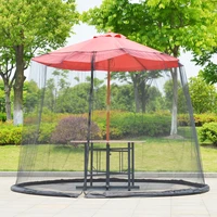 umbrella cover mosquito netting screen safe for patio table garden deck furniture zippered mesh enclosure double door outdoor