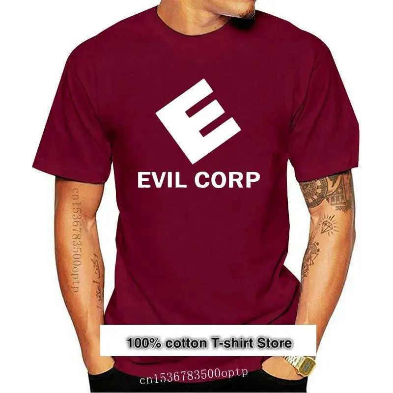 

Camiseta negra Mr Robot de New Evil Corp, 2021