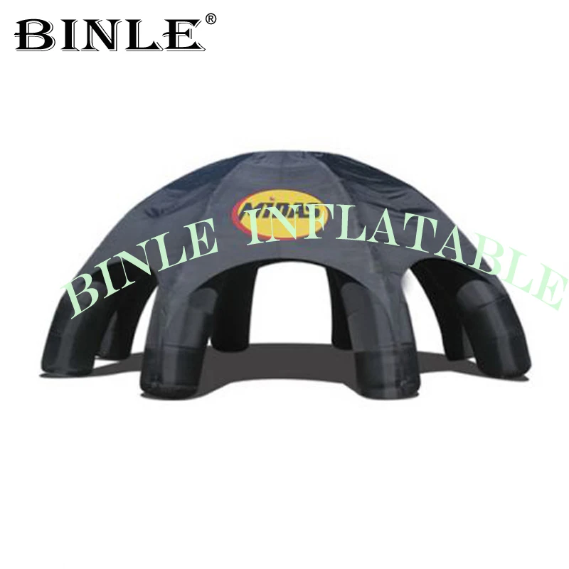 

8M cheap exhibition inflatable spider tent inflatable dome marquee reliable temporary event station structures for sale