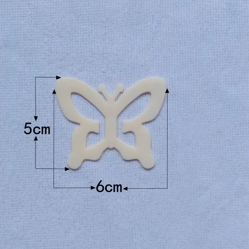 8 шт. Нескользящие бюстгальтер ремешок зажимы бабочка декольте Управление Скрыть