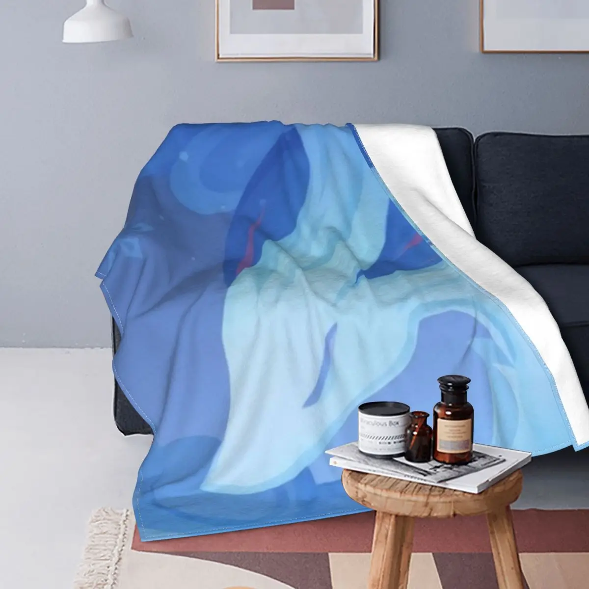 

Ganyu Winter Flannel Fleece Throw Blanket Shaggy Fuzzy Quilt Home sofa Bedroom Bedding Throws Child Cartoon