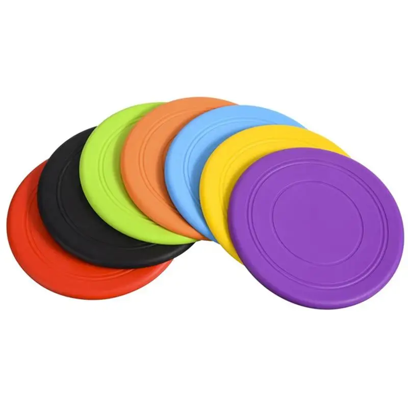 

1 Pcs Pet Dog Toy Outdoor Dog Game Flying Discs Training Toy Interactive Puppy Flying Saucer Resistant Chew Toys Dogs Supplies