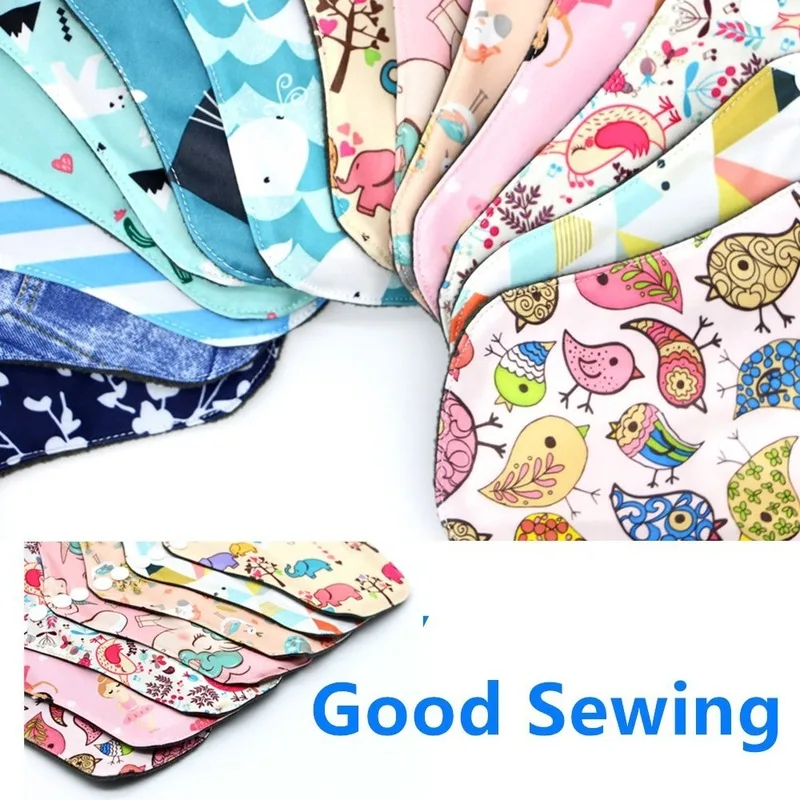 Многоразовые гигиенические прокладки тканевые менструальные бамбуковый уголь