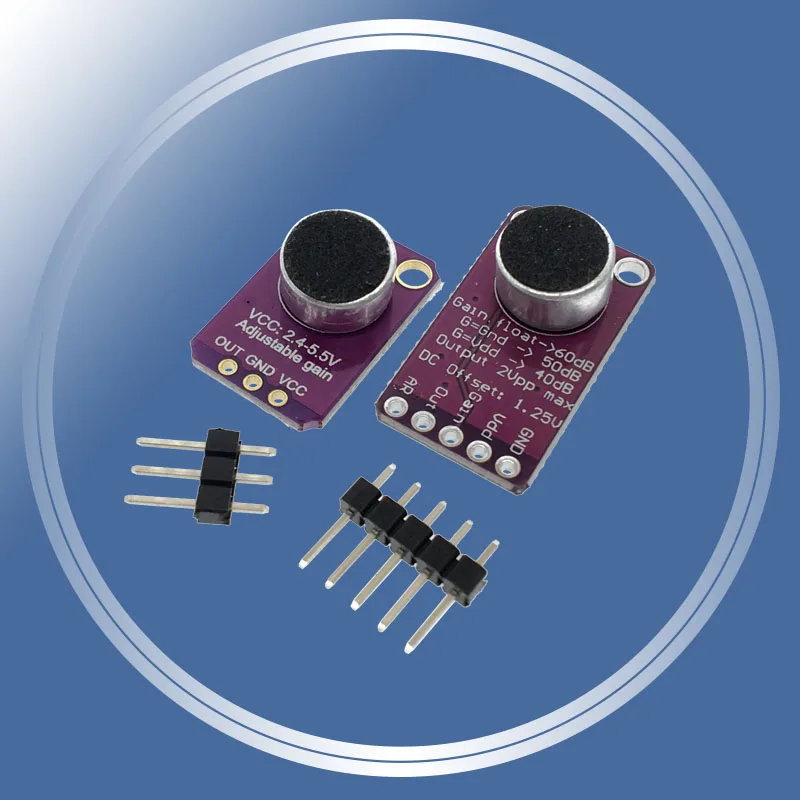 Плата микрофона MAX9814 усилитель с АРУ модуль автоматическим контролем усиления