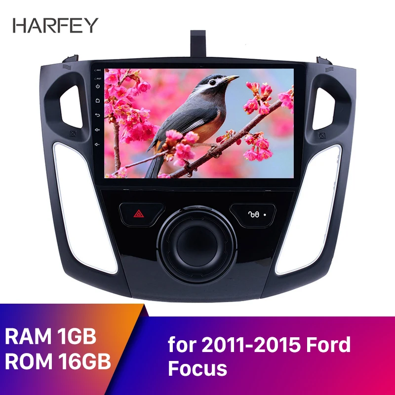 Harfey 9 дюймов GPS Android 8 1 автомобильный мультимедийный плеер авторадио для 2011 2015 Ford