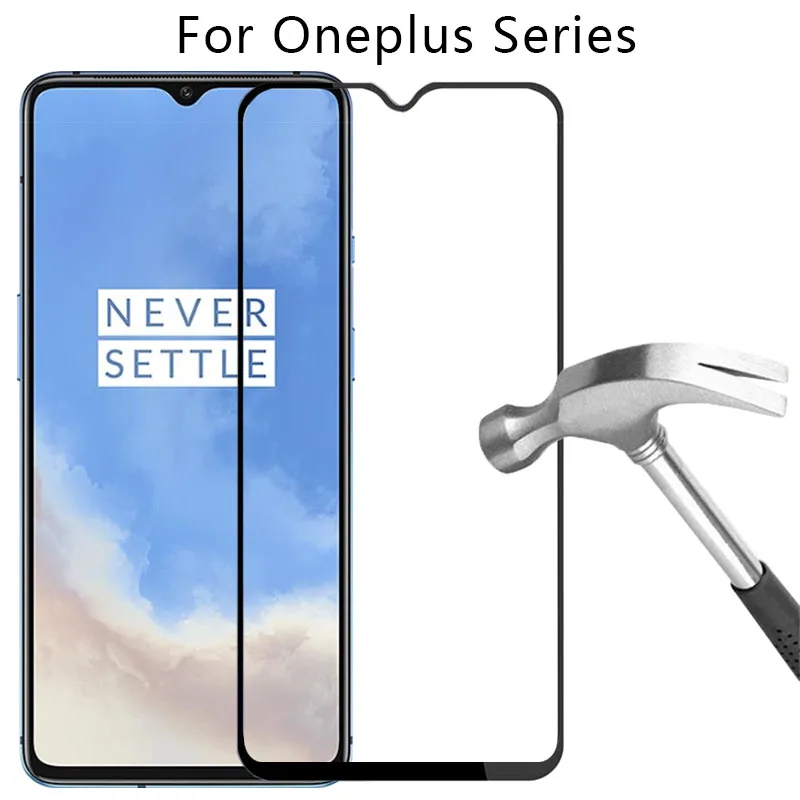 Защитное стекло для oneplus 7 t 6 5 3t 3 защита экрана закаленное one plus t7 t6 t5 t3 защитная