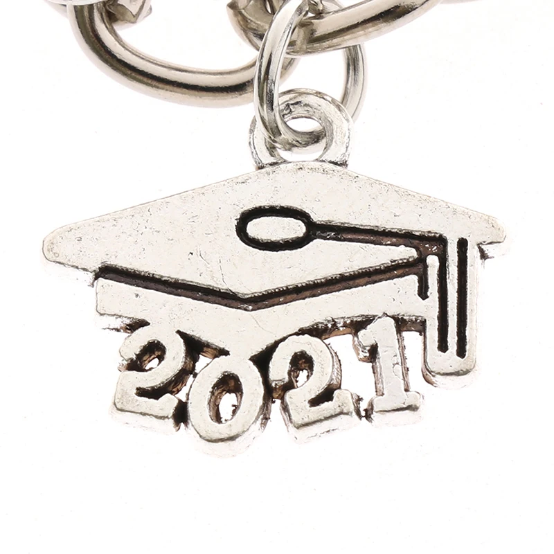 

Stainless Steel Keychain Keyring Class of 2021 Graduation Souvenir Gift
