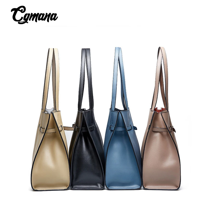 Известный Офисные женские туфли Покупателей Сумка тоут 2019 из натуральной кожи