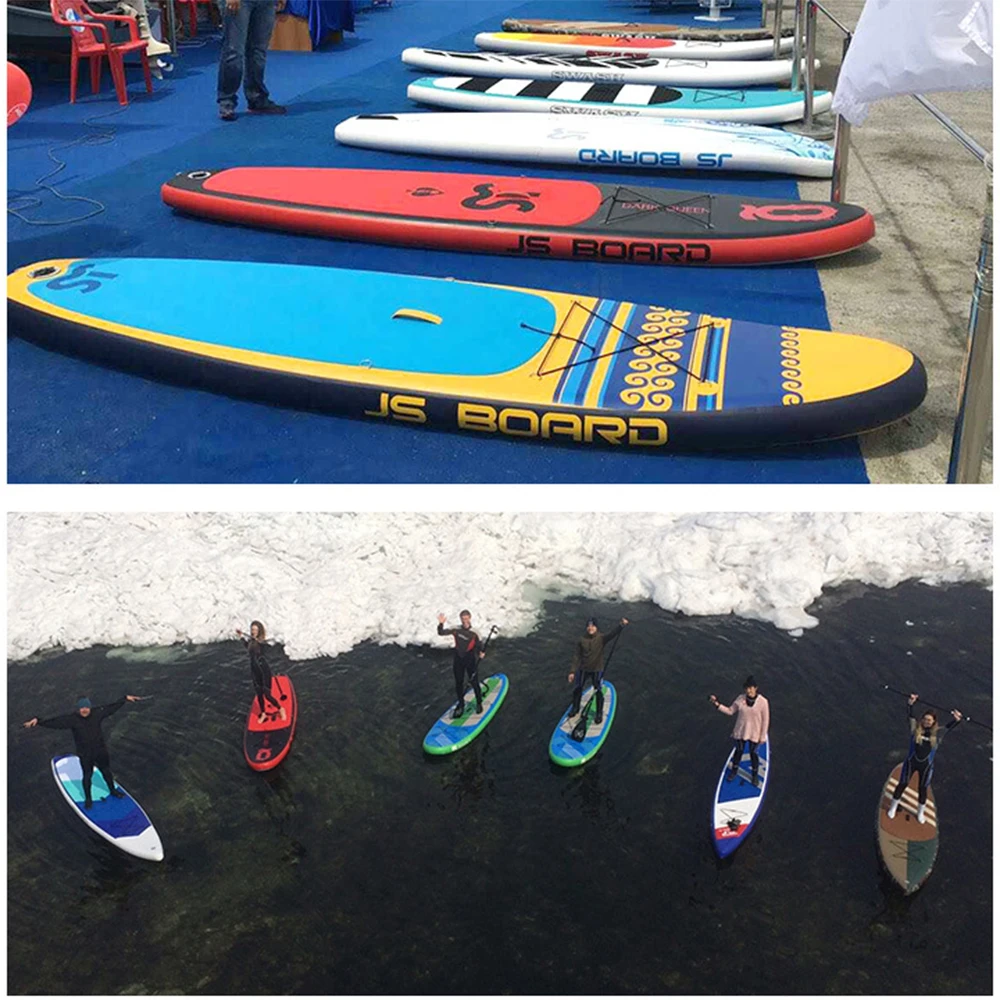 

Portable Inflatable Surfboard 335x81x15cm Standing Adult Leakproof Valve Paddle Board ISUP Surfboard Manual Pum Surfboard