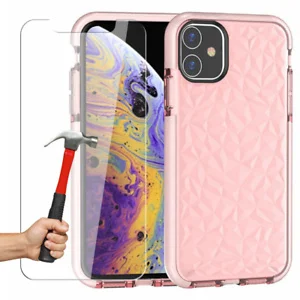 

Coque iPhone 11 Housse Antihoc Protection PC + Verre Trempé Vitre