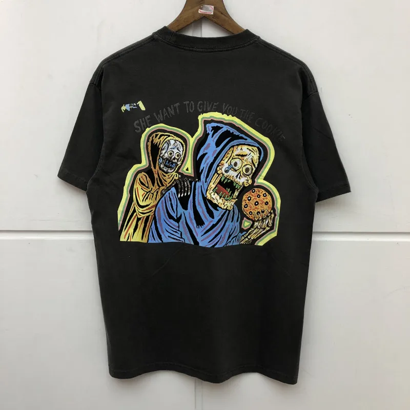 

Сезон 6, футболки Kanye XXXTentacion, лучшее качество, футболки с коротким рукавом, удерживающие ворота, XXXTentacion Kanye, сезон 6