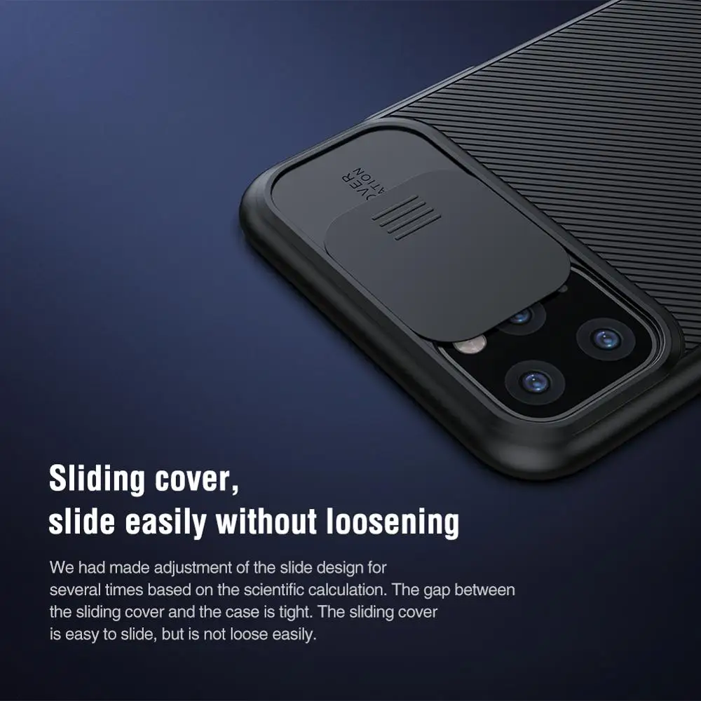 Для iPhone 11 Pro Max чехол Nillkin Camshield Защита камеры задняя крышка для чехол|Бамперы| |