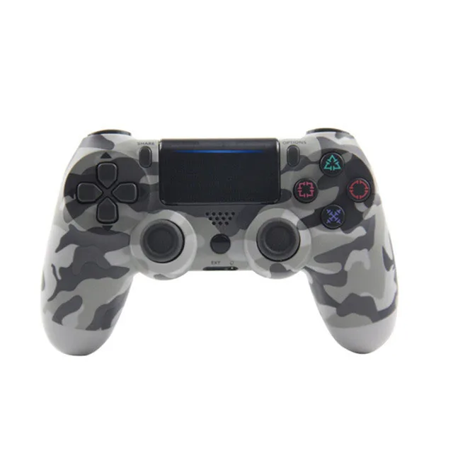 Gray Camouflage Управление для консоли Ps4 Dualshock 4 Bluetooth беспроводной контроллер Ps4 Геймпад Джойстик игровой коврик Joypad для playstation 4 PS3 PC - Цвет: Gray Camouflage