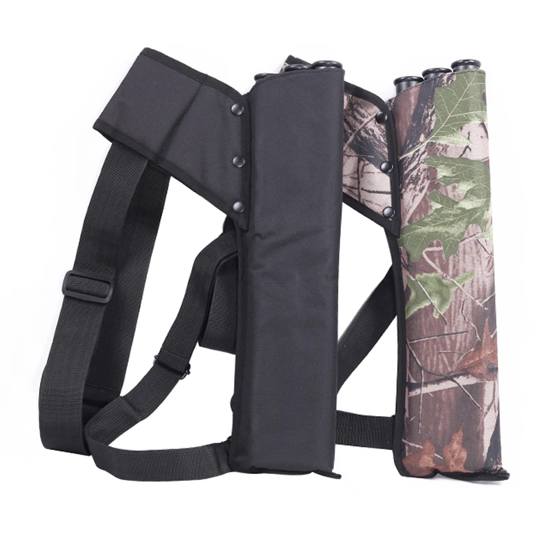 

Archery Quiver 3 Tubes Quiver Arrows Holder Portable Back For Archery