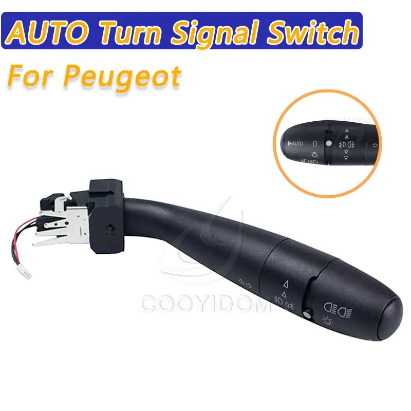 COOYIDOM переключатель сигнала поворота фар авто для Peugeot 206 207 307 301 308 405 407 408 807
