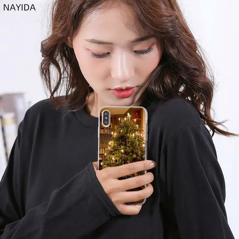 soft silicone case for huawei honor 30 20 pro 10 9 9x lite 9a 8a a 30s 10i 20i covers the christmas tree free global shipping