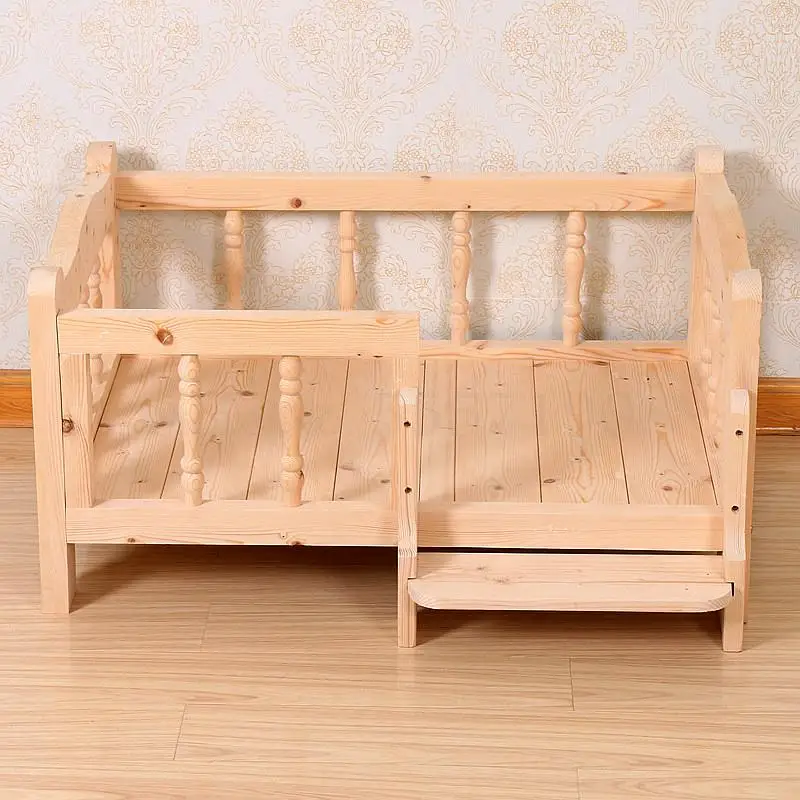 Кровать для домашнего питомца кровать из массива дерева собак в упаковке|Кровати