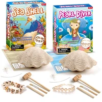 new diy craft beads toys for children shell pearl girl diy creative best birthday gift girl arts and crafts for kids toys