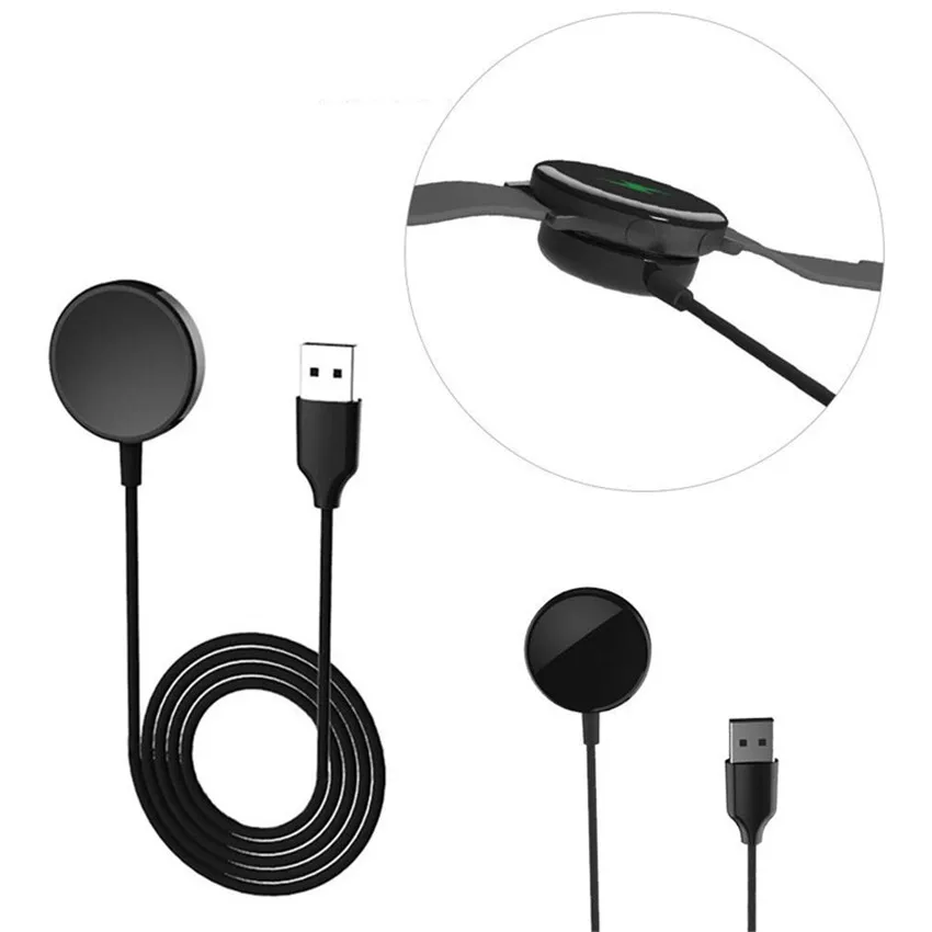 Magnetic Wireless Charger For Samsung Galaxy Smart Watch Active R500 Charging Dock USB Cradle Wacth Cable | Мобильные телефоны и