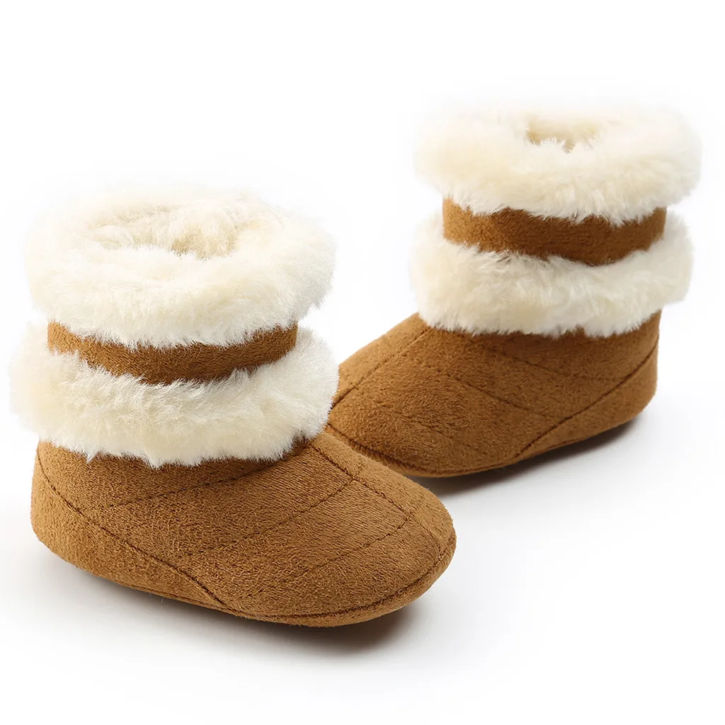 Winter Baby Shoes детская обувь Baby Boots Keep Warm Infant Newborn Baby Girls Boys Outdoor Shoes First Walkers Shoes#0