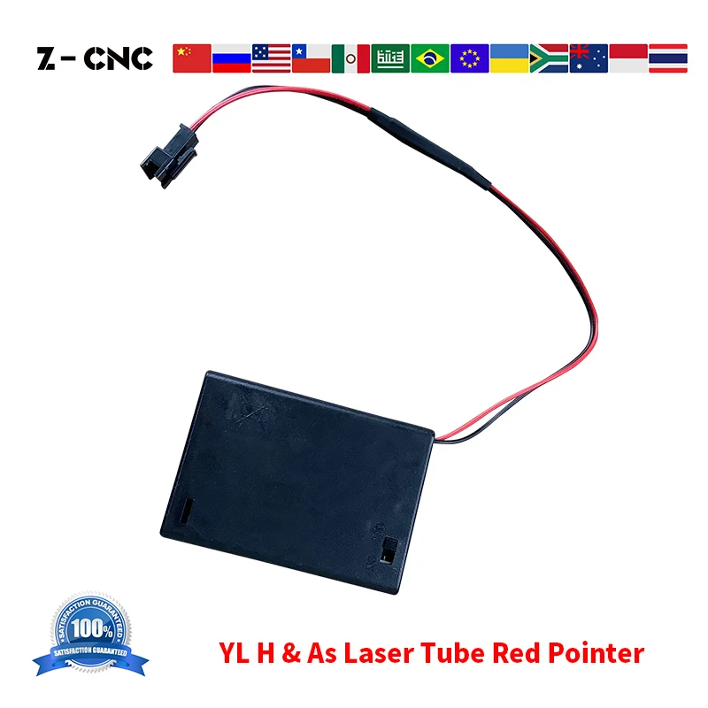 

Red Dot Red Light Indicator Co2 Laser Tube Red Pointer DC5V PSU Integrated Yongli H As Series Laser Tube Head Red Pointer