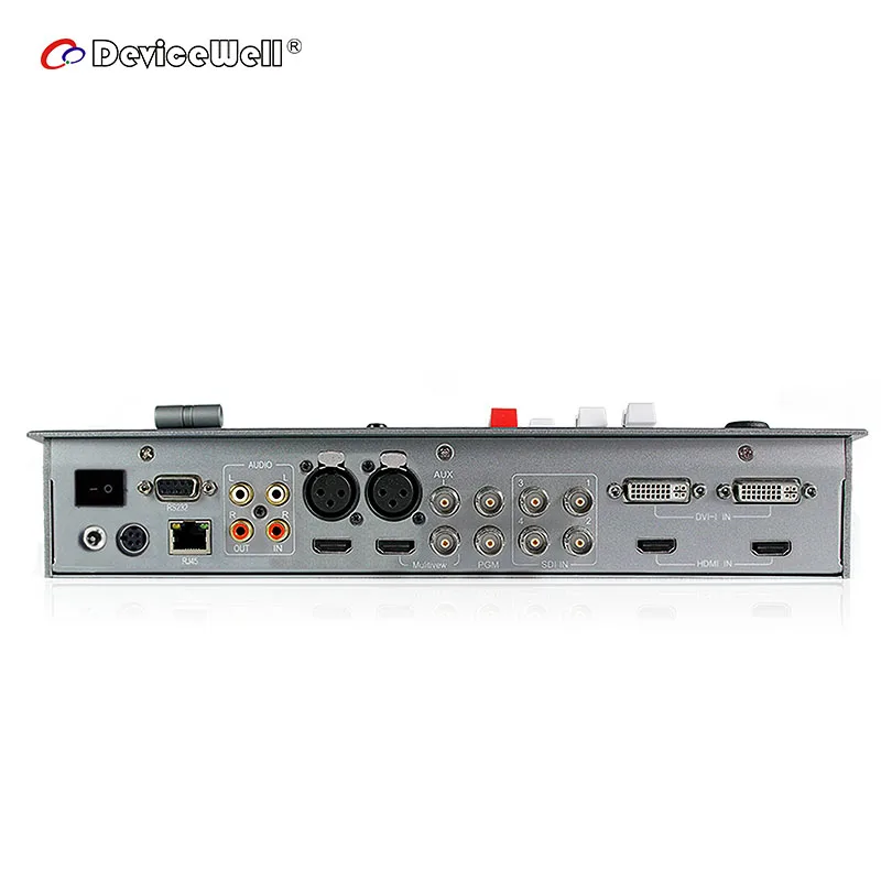 

Devicewell HDS6506 Six Channel Broadcast Video Mixer Switcher