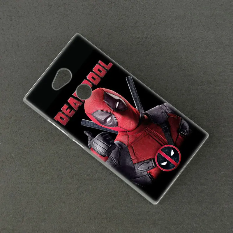 Дэдпул из Вселенной Марвел жесткий чехол для Sony Xperia L1 L2 L3 X XA XA1 XA2 XA3 ультра 10 плюс E5 XZ XZ1 XZ2 компактный XZ3 XZ5 2 20 крышка