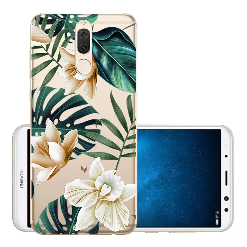 CROWNPRO Мягкий ТПУ для 5," huawei mate 10 Lite чехол-накладка для задней панели телефона Nova 2i/Maimang 6/mate 10 Lite чехол s - Цвет: RDH
