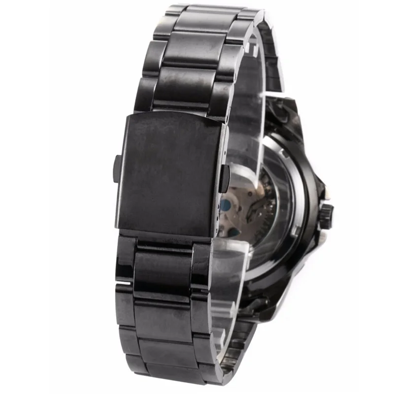 Reloj Hombre мужские часы SHENHUA спортивные наручные механические скелет ударопрочность