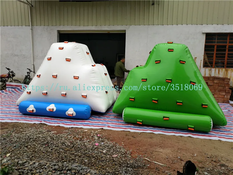 Надувная водная игрушка для скалолазания водный ледяной горный Айсберг продажи |