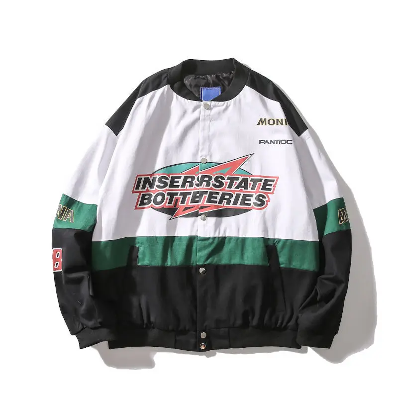 Мужские лоскутные уличные куртки-бомберы 2019 осенние мужские корейские модные