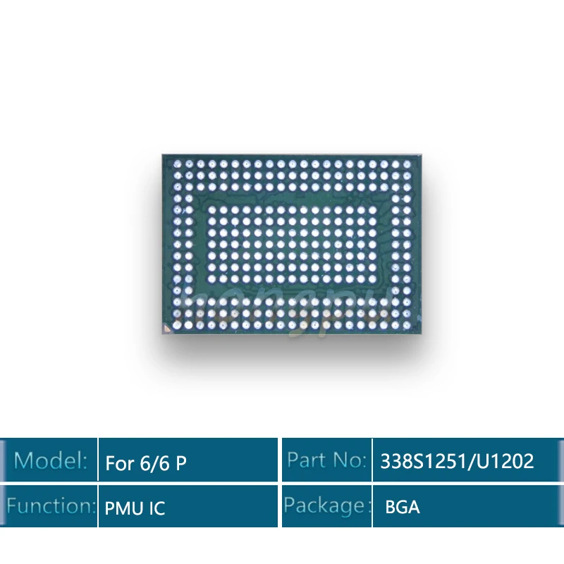 2 25 шт./лот 338S1251 AZ/U1202 чип IC для iPhone 6/6plus Большой/большой микрофон управления PMU IC|pmic|