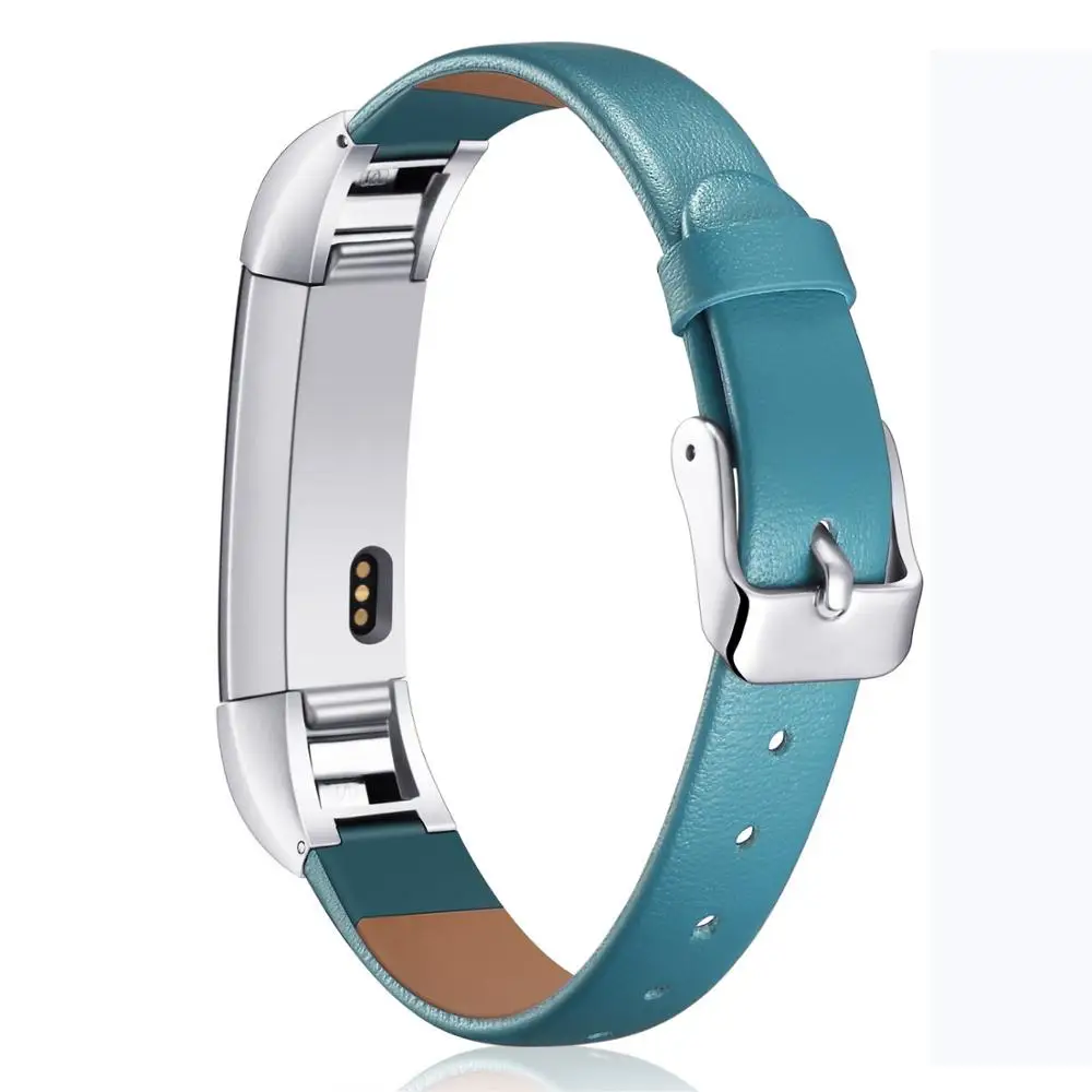 Для Fitbit Alta Band, роскошный ремешок из натуральной кожи, сменный ремешок, браслет для Fitbit Alta Tracker, высококачественный ремешок для браслета - Цвет ремешка: Blue