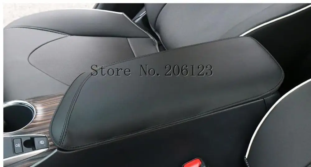 Аксессуары для Toyota Camry 2018 2019 черный подлокотник сиденья с центральной консолью