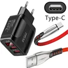 5A 1 м кабель с разъемом USB Type-C, быстрая зарядка, мобильный телефон зарядное устройство USB Type-C для передачи данных Шнур для Samsung Galaxy A11 A12 A32 A42 A50 A51 A52 A02S