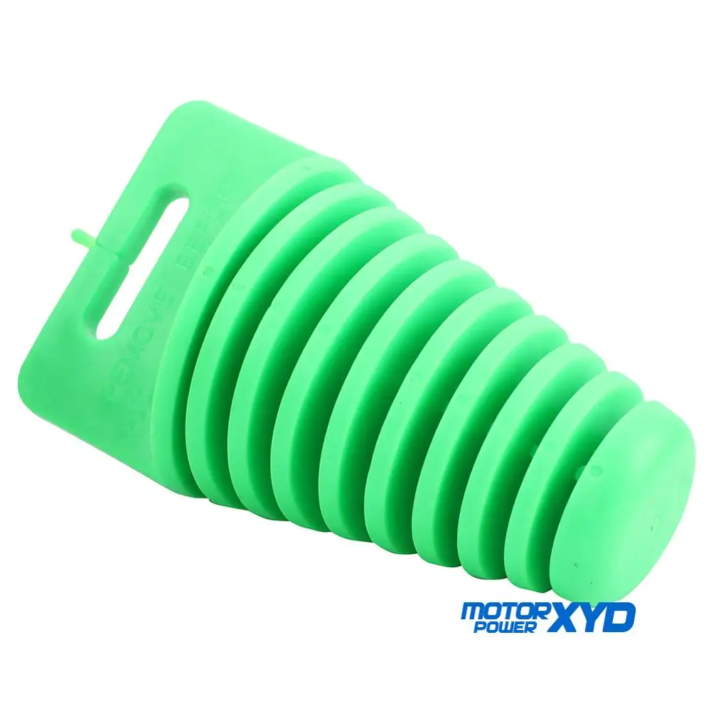 Глушитель выхлопной трубы для мотоцикла пробка мойки защита от грязи подходит