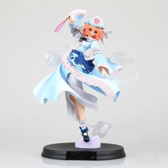 

20cm Project Saigyouji Yuyuko sexy girl Anime Action Figure PVC toys Collection figures for friend gifts
