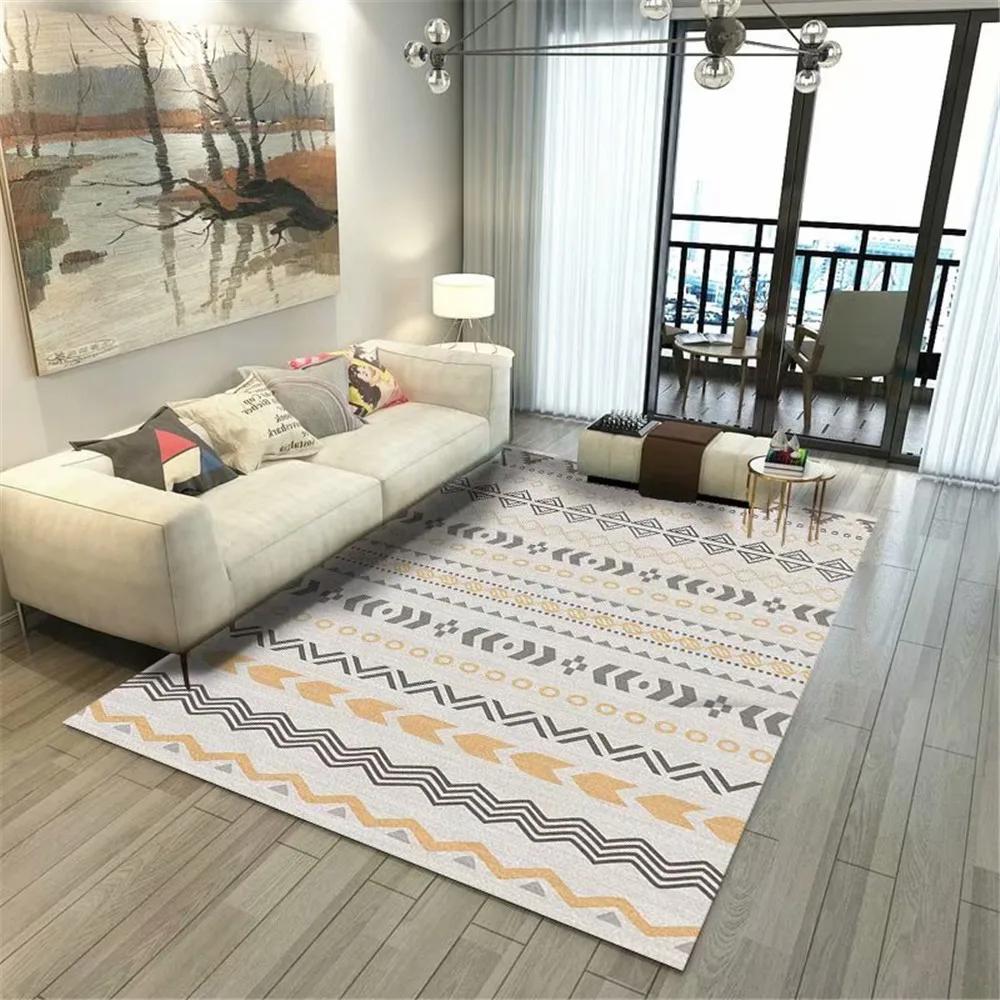 Ins абстрактный геометрический Коврик мягкая фланелевая противоскользящая