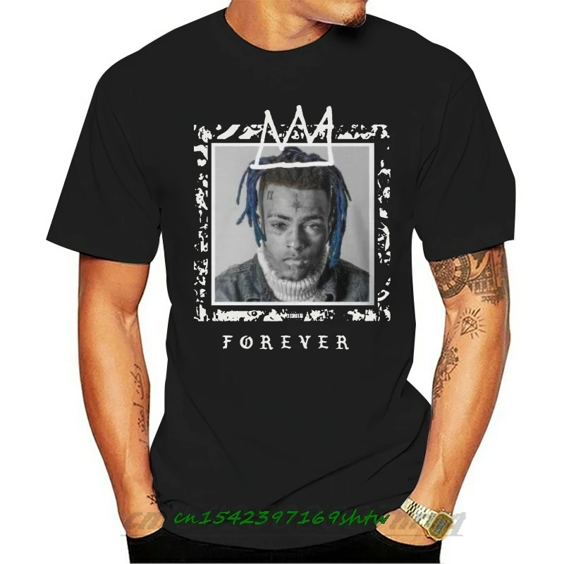 

Новинка Xxxtentacion Tribute Merch Мужская футболка Размер S-2XL Мужская Женская мультяшная повседневная короткая рубашка с круглым вырезом Cn (происхожд...