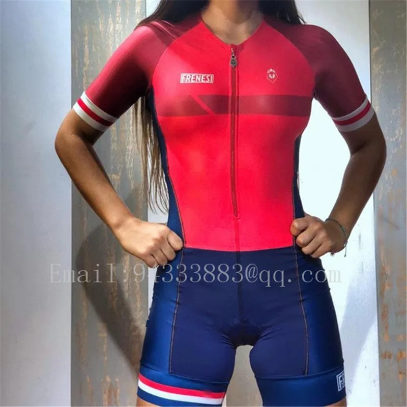 2019 frenesi женский комбинезон с коротким рукавом сексуальный боди skinsuit MTB велосипед