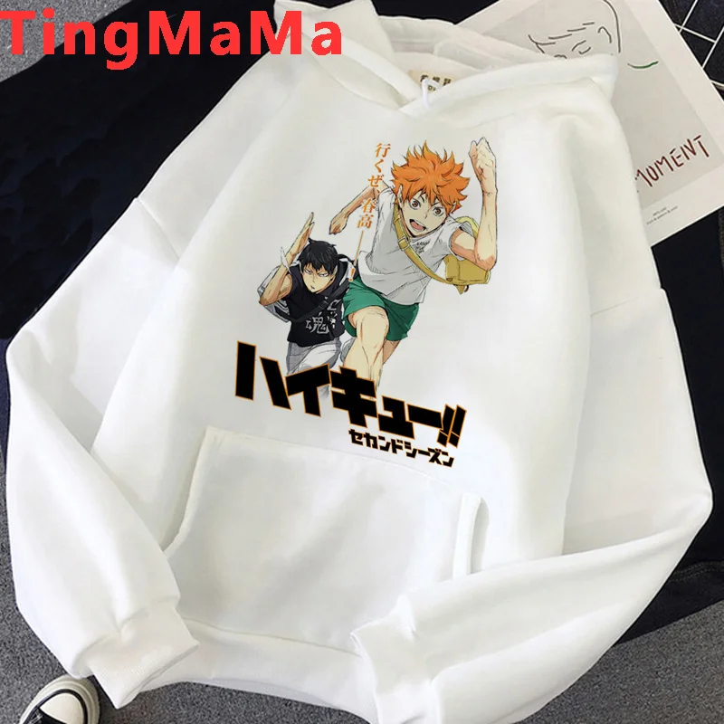

Oya Oya Oya Haikyuu hoodies male hip hop printed anime y2k aesthetic men sweatshirts printed