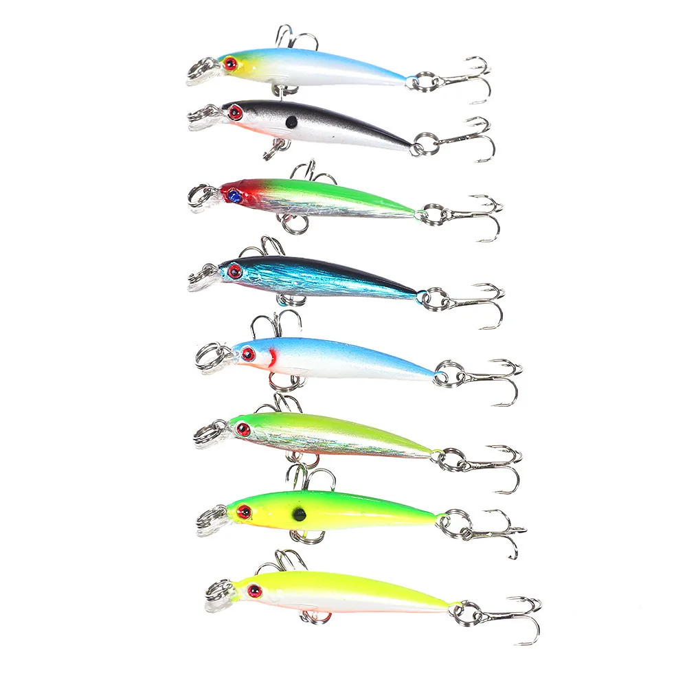 1 шт. 3D глаза Троллинговые искусственные гольяны жесткая приманка кренкбейт