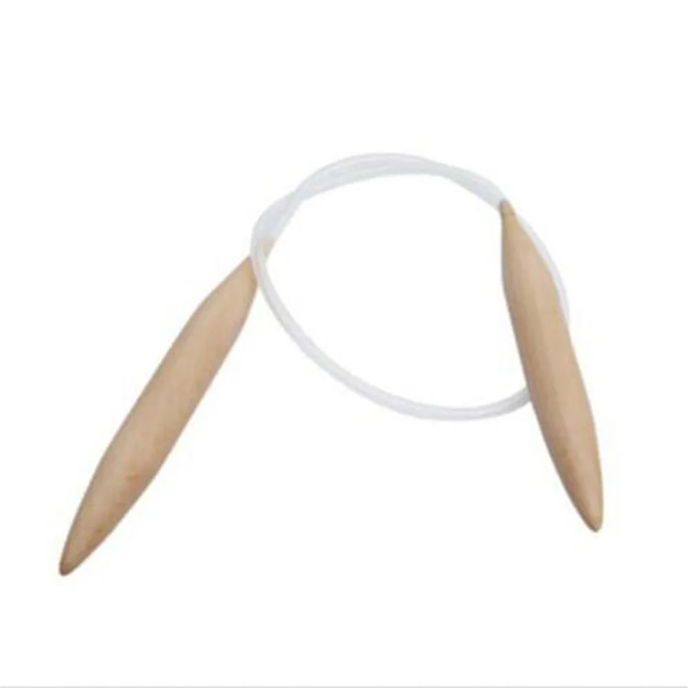 20mm Wood Circular Knitting Bamboo ring needle Icelandic wool DIY Super coarse Wool Sewing Tools Hat scarf blanket bag