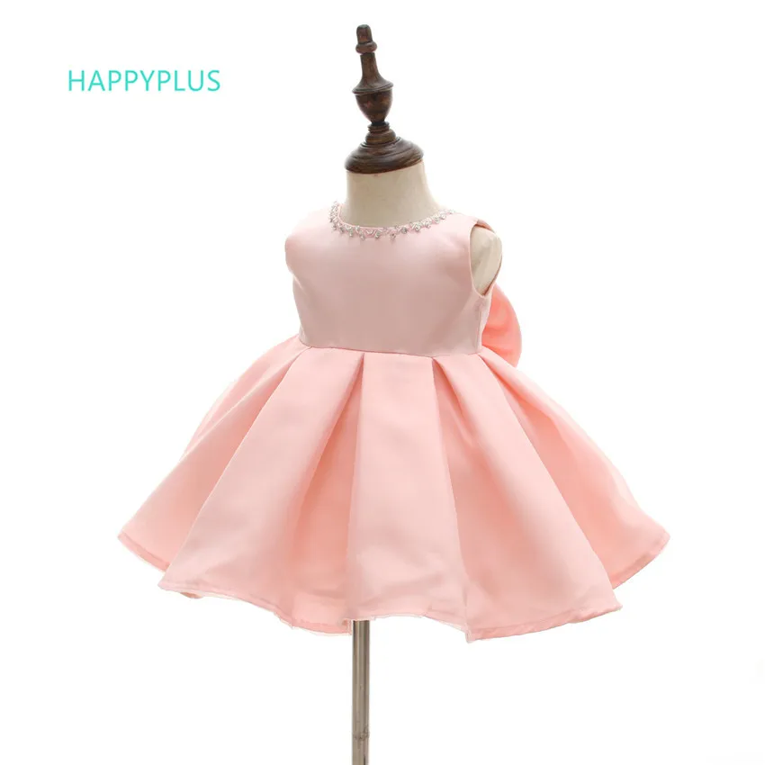 HAPPYPLUS/Рождественская одежда для маленьких девочек на первый День рождения 2 года