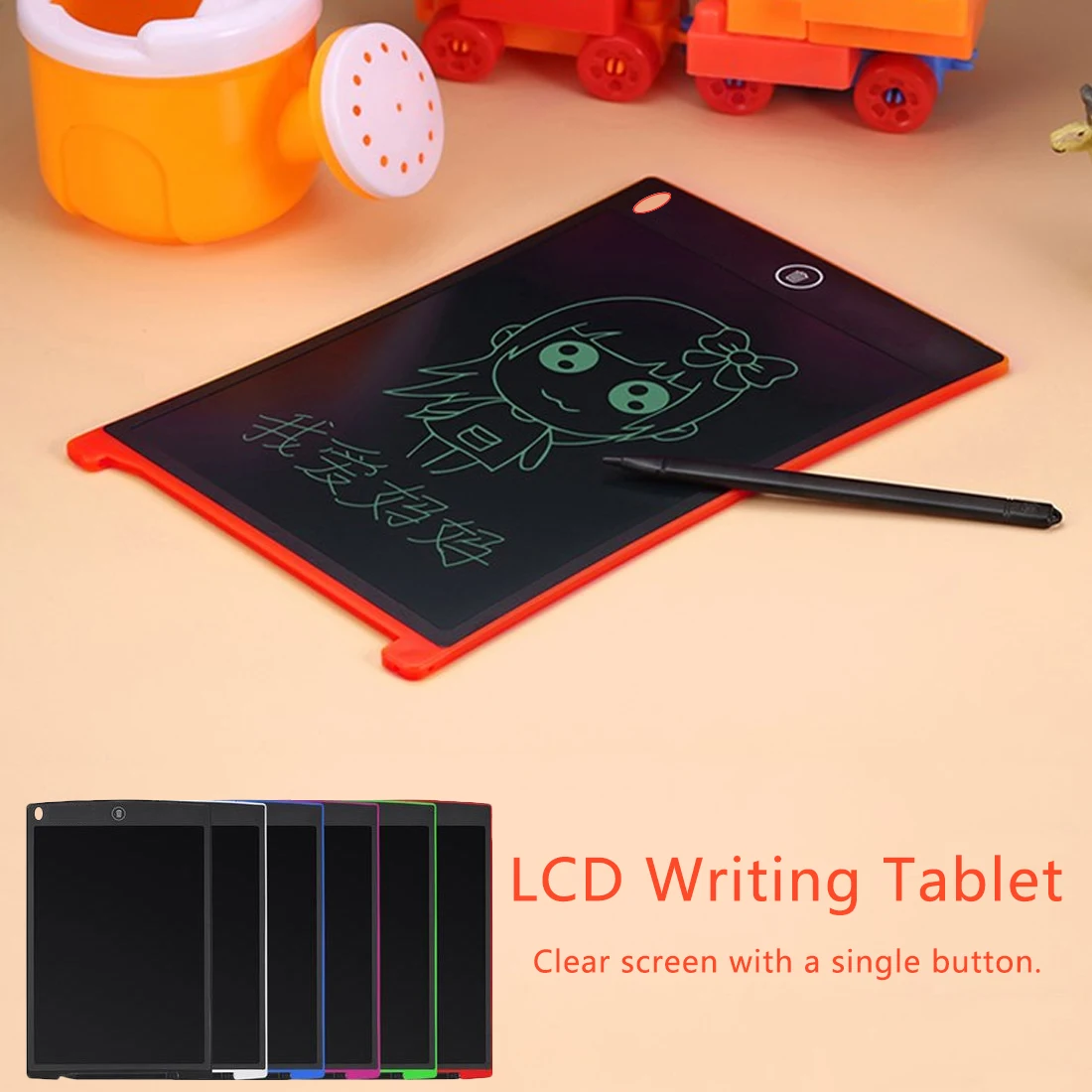 

Office Digital Drawing Handwriting Pads Writing Board 12 Inch Portable LCD Children Drawing Tablet Board For Home For Kids Gifts