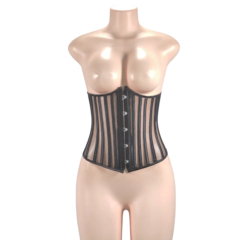 Корсеты и бюстье 26 см женский дышащий корсет с косточками из 24 стали тонкий