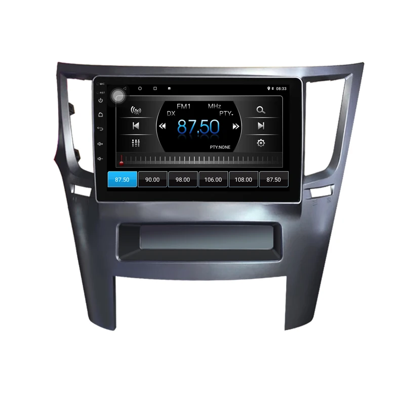 Автомобильный видеоплеер с GPS навигацией 9 &quot 4 Гб ОЗУ 32 ПЗУ Android для Subaru Outback Legacy 2009