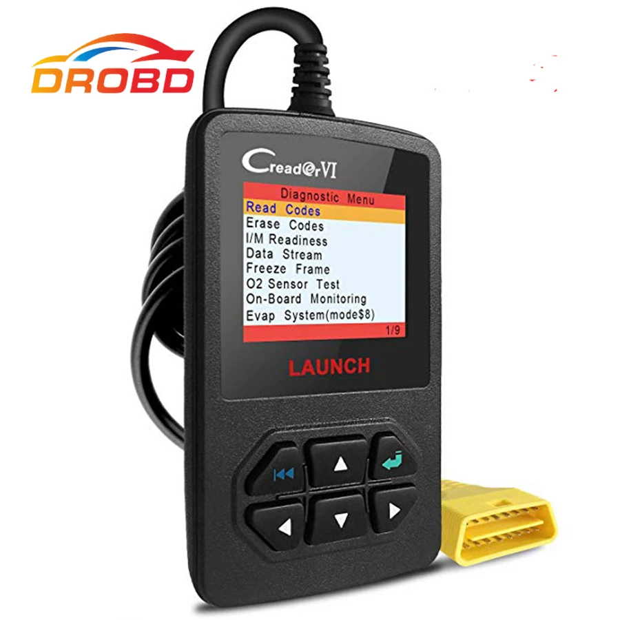 Пусковой Код Reader CReader VI6 полный OBDII OBD2 функции сканер автоматического сканирования Поддержка обновления онлайн