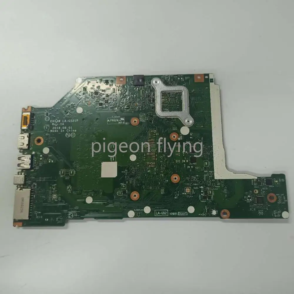 A515-52G motherboard mainboard for Acer Aspire A515-52 laptop  EH5AW LA-G521P NBH1511002 I7-8565U GF150MX 2G DDR4 100% test OK